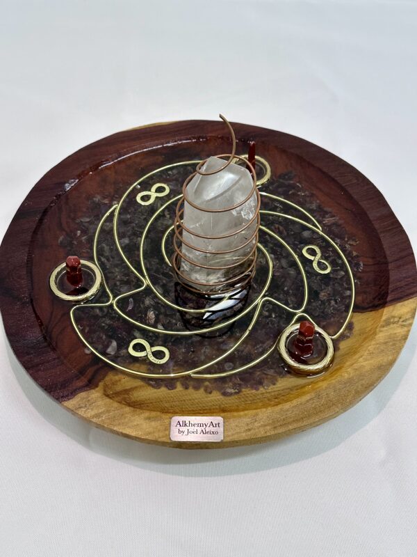 Captador Orgonite Redondo 0005