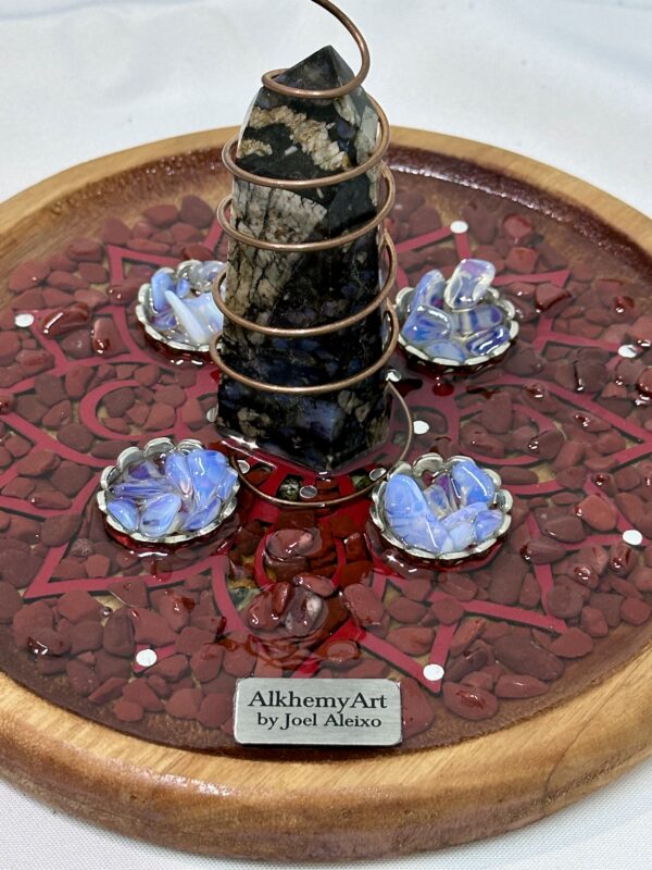 Captador Orgonite Redondo Pequeno 0038 - 2